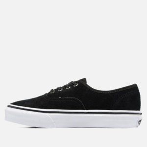 Vans Authentic black suede sneakers size 10